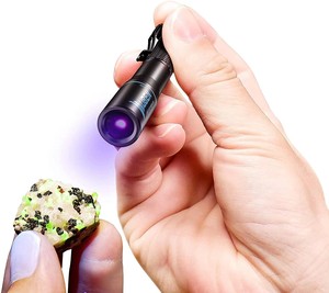 Lampe torche UV 365nm à lumière noire pour détecter les taches d'urine de <span class=keywords><strong>chien</strong></span> et de chat, étanche IP68, piles AAA, en alliage d'aluminium - Product Image 4