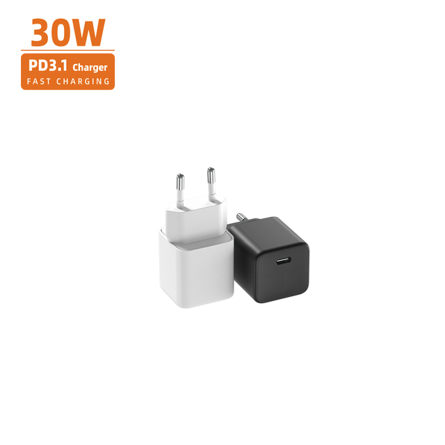 30W GaN Charger PD QC 3.0 Fast USB Type C Chargeing Type C PD3.0 Quick Phone Charger for iPhone 15 iPad Huawei Charger