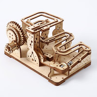 Prix de gros : Puzzle 3D en bois, Coaster mécanique à billes, Modèle en bois DIY - Fourniture en gros