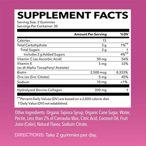 Gomas de colágeno especialmente diseñadas Salud DE LA PIEL Gummy Beauty Suplementos Candy - Product Image 3