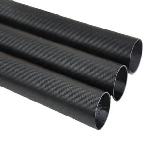2023 High selling strength long service life corrosion resistance light weight carbon fiber tube