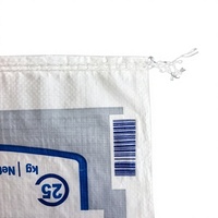 Sacs tissés en polypropylène robustes 10kg 25kg 50kg – Sac traçable pour l'emballage du sucre et du sel – Impression personnalisée – Sac tissé en PP
