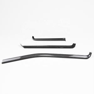 Accessoires de décoration d'intérieur de voiture en Fiber de carbone, garniture de tableau de bord pour <span class=keywords><strong>Corvette</strong></span> C8 2020 <span class=keywords><strong>2021</strong></span> - Product Image 1