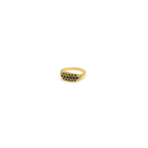 แหวนแฟชั่น สแตนเลสสตีล 316L ชุบทอง PVD ทนทาน เป็นมิตรต่อสิ่งแวดล้อม - Product Image 2