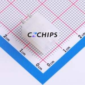 WB420A2V-040P-001 Wire-to-Board Pin Header Through hole,P=4.2mm Connector 2x2P 4.2mm Through Hole Mini-Fit (MX 4.2) - Product Image 1