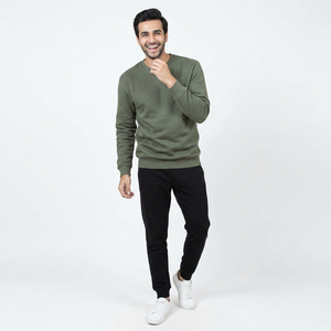 <b>Men</b> Sweatshirts Best Selling Comfortable <b>Men</b> Sweatshirts Custom Design <b>Men</b> Sweatshirts Casual Wear Cotton Fleece Blended - Product Image 1
