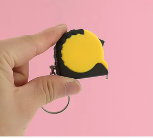 Mini-mètre ruban personnalisé porte-clés, <span class=keywords><strong>règle</strong></span> en acier portable pour promotion immobilière, événementiel, cadeau d'entreprise, avec logo - Product Image 6