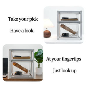 Terrario de Escritorio para Reptiles - Tanque Apilable A4 para Gecko Leopardo, Gecko Crestado y Serpiente de Compañía - Product Image 3