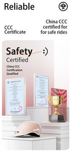 <span class=keywords><strong>Casco</strong></span> de Ciclismo Urbano con Certificado 3C, Material ABS+EPS, Estilo Retro, para Unisex - Product Image 6