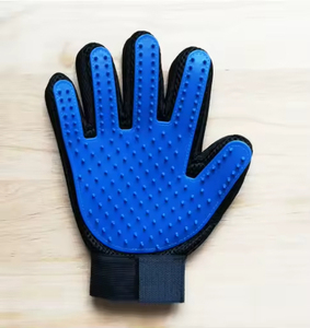 Gant de toilettage pour chien en silicone et TPE écologique, brosse de nettoyage pour la salle de bain et l'élimination des poils – Vente chaude - Product Image 5