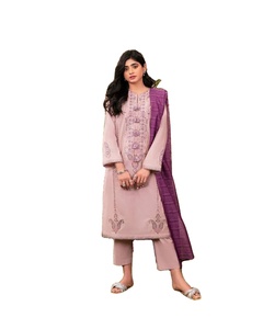 Nueva moda modesto vestido de novia maravilloso traje Sari de seda increíble Venta caliente Verano Indio Pakistán señoras con Salwar - Product Image 1