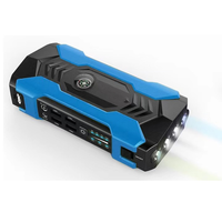 Outils d'urgence : Démarreur de véhicule 12V portable 12000 mAh, Batterie de démarrage d'urgence pour voiture, Power Bank de voiture, Démarreur de batterie