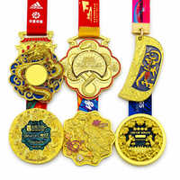 Médaille personnalisée en alliage de zinc pour le basketball, la course à pied, le marathon, le football – Créez votre propre design – Vente en gros à bas prix depuis la Chine