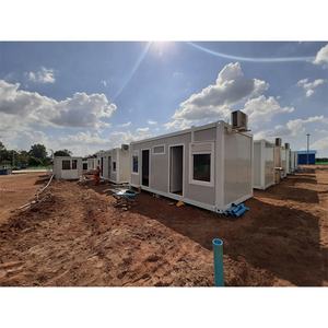 Offre Spéciale Mobile Double Story bâtiment détachable Design cabine 40 pieds 4 chambre à coucher maison conteneur préfabriquée avec toilettes et spectacle - Product Image 3