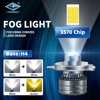 Phares LED Super lumineux H4 H7 LED H11 9005 9006, phares de voiture, feux de croisement, antibrouillard