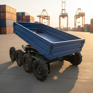 รถขนส่งอัตโนมัติ Kylin สำหรับทุกสภาพพื้นผิว ใช้พลังงานไฟฟ้า ประหยัดพลังงาน ทนทาน เหมาะสำหรับงาน<span class=keywords><strong>ก่อสร้าง</strong></span> ฟาร์ม โลจิสติกส์ และขนส่งสินค้า - Product Image 5