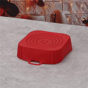 Panier de friteuse à air circulaire en silicone pour four <span class=keywords><strong>Ninja</strong></span> <span class=keywords><strong>Airfryer</strong></span> avec matériau résistant à la chaleur, accessoires de cuisine durables - Product Image 5