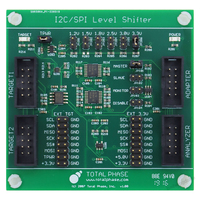 Placa de Desplazamiento de Nivel Total Phase TP240610 I2C SPI V3 MDIO, Placa de Desarrollo de Traductor de Voltaje