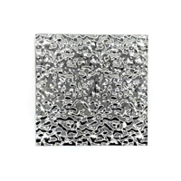Tôle ondulée en acier inoxydable, tôle mince 0,3 mm 0,5 mm 0,8 mm 304 316, panneau ondulé effet eau, plaque ondulée effet eau