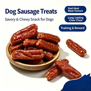 Alimento para Mascotas, Deliciosas Salchichas para Perros con Sabor a Pato, Golosinas con Alto Contenido de Proteínas, Carne Real, Bocadillos Masticables para Perros de Todas las Razas, Tamaño Portátil, Limpia los Dientes - Product Image 5