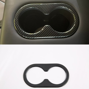 Kit de Accesorios Interiores para Automóvil, Kit de Carrocería ABS, Cubierta Protectora para Portavasos Trasero, Accesorios de Decoración para F-150 <span class=keywords><strong>2021</strong></span> - Product Image 1