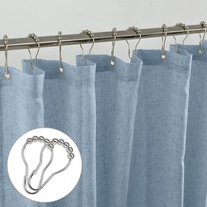 Cortina <span class=keywords><strong>de</strong></span> Ducha Jacquard Azul Skymoving para <span class=keywords><strong>Baño</strong></span>, Cortina <span class=keywords><strong>de</strong></span> <span class=keywords><strong>Baño</strong></span> con Forro <span class=keywords><strong>de</strong></span> Tela Impermeable y Lavable, <span class=keywords><strong>Bonitas</strong></span> <span class=keywords><strong>Cortinas</strong></span> <span class=keywords><strong>de</strong></span> Ducha - Product Image 2