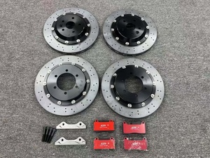 จานเบรกคาร์บอนเซรามิกคุณภาพสูง ขนาดหน้า 440 มม. หลัง 370 มม. สำหรับรถยนต์ Audi S6/S7/C7/RS5-8 รุ่นต่างๆ พร้อมการรับประกัน 1 ปี - Product Image 4