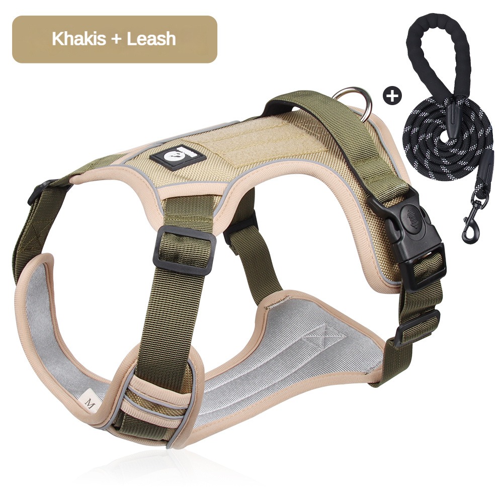 Khaki+leash set