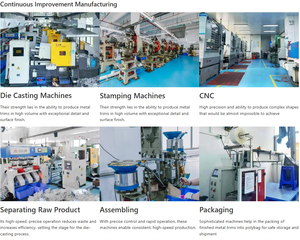 Sanko May Thiết Kế Tùy Chỉnh Nút Kim Loại Chất Lượng Cao Thời Trang 2-Lỗ Nút Hợp Kim Kẽm Mạ Vòng Flatback May Nút - Product Image 4