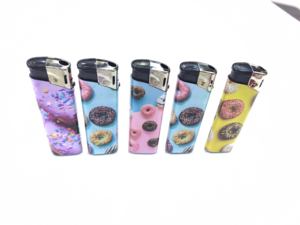 Vente en gros Briquet électronique rechargeable Briquet personnalisé pas cher Briquet bougie feu Encendedor Cigaret Chine Vente en gros Briquet - Product Image 2