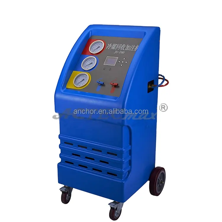 Unidades de recuperação de enchimento de refrigerante, máquina de reciclagem refrigerante r12 r134a de alta qualidade