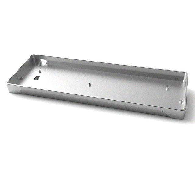 Custom CNC Keyboard Case Machining Milling Turning Anodized Aluminum Alloy CNC Mechanical Keyboard