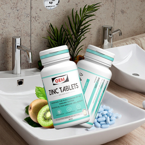 Comprimés de zinc OEM <span class=keywords><strong>2026</strong></span>, gommes, suppléments de zinc extra-forts, complément alimentaire pour la santé immunitaire, comprimés de zinc - Product Image 1