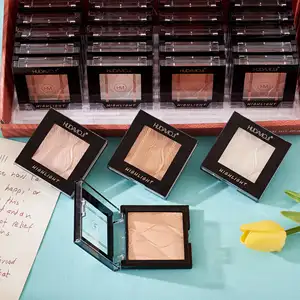 Resaltador Maquillaje bronceadores y Resaltadores Liquidación Venta al por mayor Resplandor con rubor Polvo vacío Vegano Venta al por mayor Resaltador Maquillaje