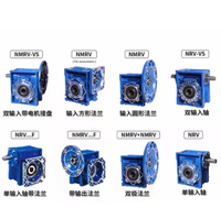 Harga pabrik roda gigi pengurang Gearbox Nmrv 25/30/40/50/63/75/90/110/130/150 dengan flensa Output