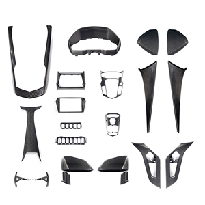 Kits de Conversión Interior de Fibra de Carbono Seca con Acabado Brillante y Tejido Twill, Envasados al Vacío, para Lamborghini Aventador LP700 2011-2015, Kit de Carrocería - Product Image 1