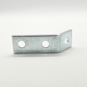 Soporte de ángulo de acero galvanizado duradero de <span class=keywords><strong>45</strong></span> grados con 2 orificios para refuerzo diagonal de tuberías con canal en C ranurado - Product Image 5