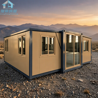 Maison conteneur moderne, confortable et raffinée, résistante au vent et à la poussière, installation rapide, fenêtres à rupture de pont thermique, garantie 3 ans, Luxury Canyon