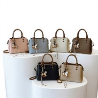 Sac à bandoulière en cuir PU de style coréen, sac à main, sac fourre-tout pour un usage quotidien
