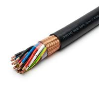 Cable de Control ZA-RVVP HBZHENGRI con Aislamiento XLPE, Revestimiento de PVC, Blindaje de Cobre Estañado Trenzado, 450/750V, 2-37 Núcleos, 1.5-240mm2