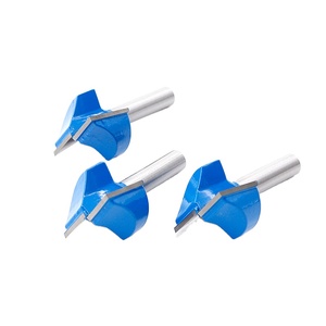 Fraise de fraisage solide de 8 mm pour le nettoyage et le gravage de fonds, outil de travail du bois pour défonceuse - Product Image 5