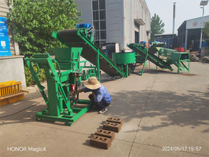 ماكينة صنع الطوب المتشابك في التربة من الطين Makiga Eco Bra من مكابس هيدروليكية للبيع في الصين - Product Image 3