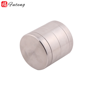 Molinillo de acero inoxidable de alta calidad, 50mm, gran Metal, 4 capas, al por mayor, molinillo de hierba de acero inoxidable, Metal para tabaco - Product Image 4