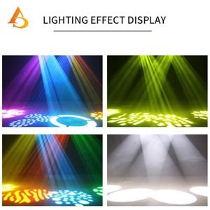 Aicpose 30W Mini Sharpy Beam Moving Head Light RGBW Luces de Escenario Foco Móvil - Product Image 5