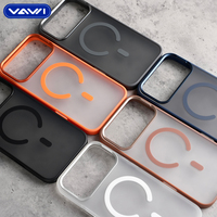 Étui magnétique VAWI B350 Mingjiang à détection cutanée, vente en gros pour iPhone 12 13 14 15 16 17, finition mate à détection cutanée pour Samsung et Huawei