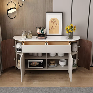 <span class=keywords><strong>Aparador</strong></span> Moderno de Lujo Ligero de Madera Maciza para Sala de Estar, Mueble para el Hogar de Villa - Product Image 5