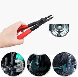 Alicates de anillo de bloqueo de punta recta GTY, herramienta de alicates de anillo de retención de cabeza plana, ideal para el hogar y el <span class=keywords><strong>reparador</strong></span> industrial, juego de herramientas de alicates - Product Image 3