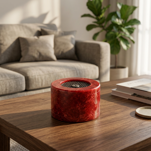 Quemador de Incienso de Resina Roja, Porta Incienso Aromático para Uso en Todas las Estaciones, Difusor de Aromaterapia, Decoración para Ramadán y Eid, Regalo de Estilo Único a Bajo Precio - Product Image 1
