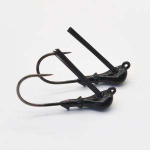 Tête de gabarit de retournement en tungstène de la meilleure qualité, tête de gabarit de pêche sans jupe en silicone pour la pêche au bar - Product Image 4