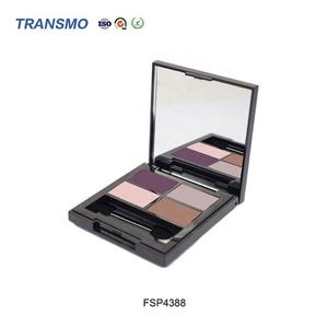 Empaque Ecológico para Sombra de Ojos, Marca Privada, Envase Vacío para Sombra de Ojos, Paleta de 4 Sombras de Ojos con Espejo - Product Image 6